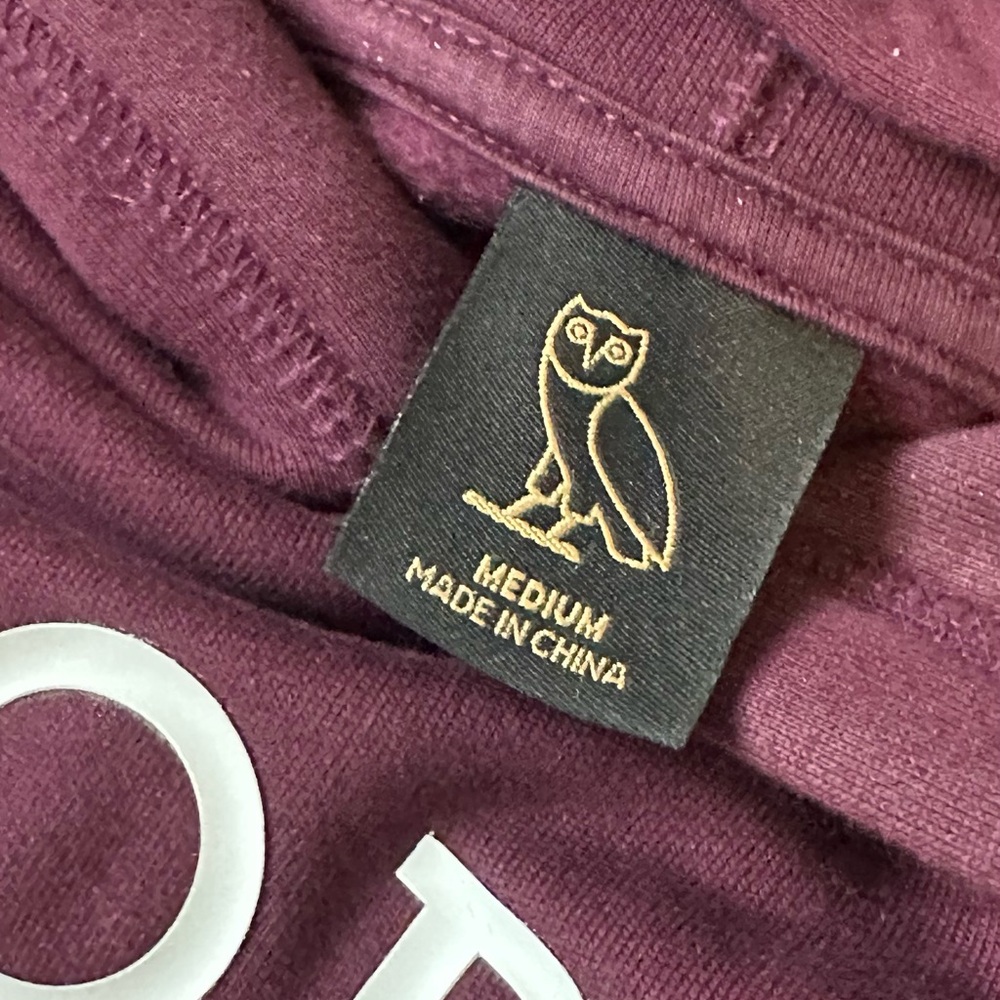 October's Very Own Maroon Hoodie - Picture 3 of 3